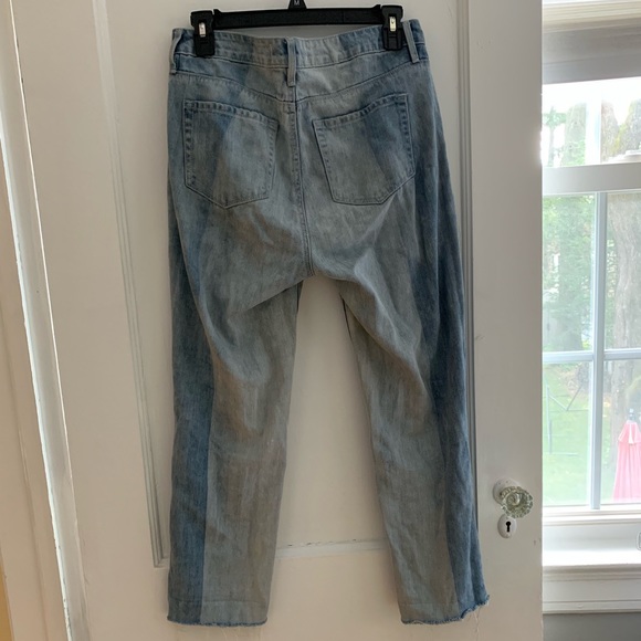 PacSun Color Block Straight Leg Jeans - Picture 2 of 3